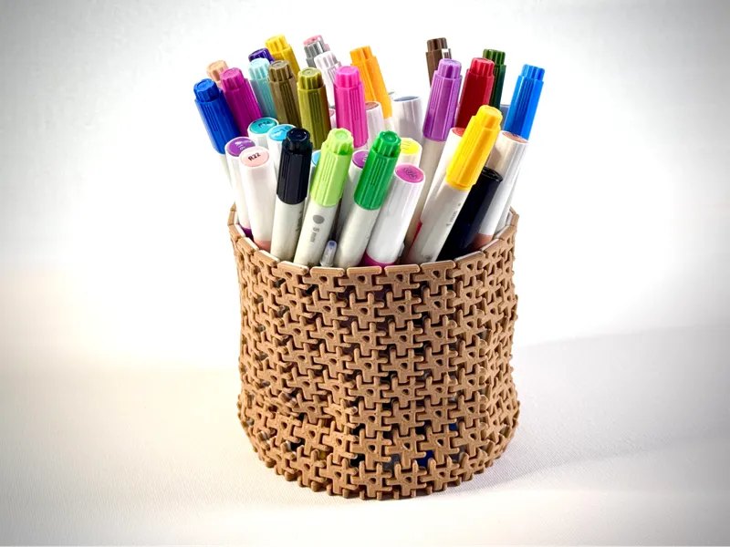 Printable Flexible Cloth Pen Holder
