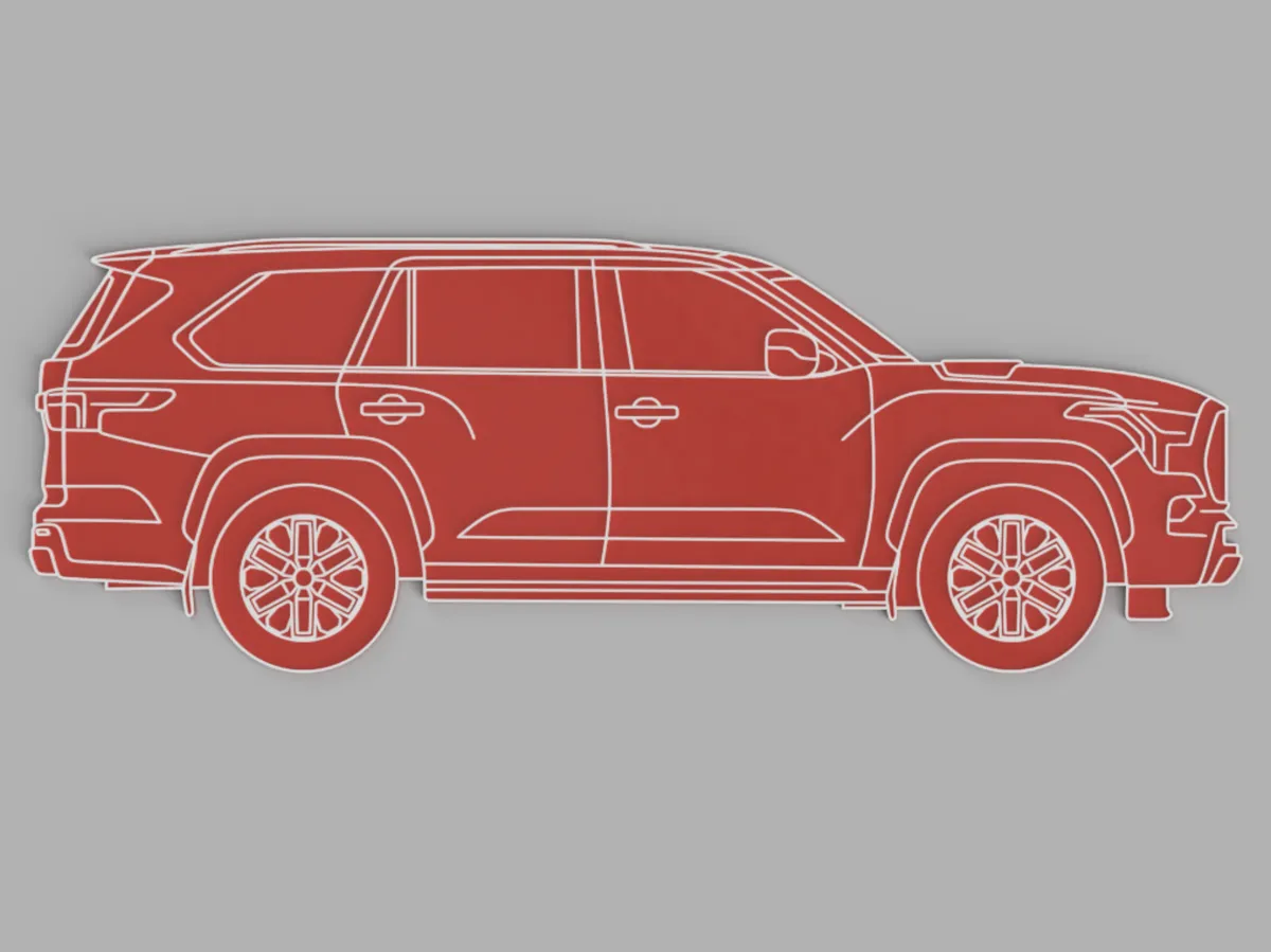 Toyota Sequoia - Free 3D Print Model - MakerWorld