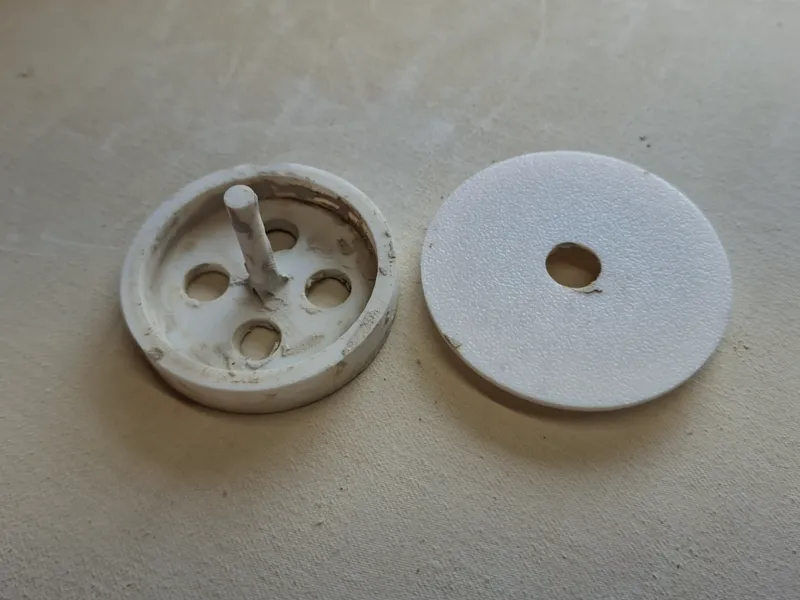 Clay Hole Extruder - 10mm outer with 5mm hole