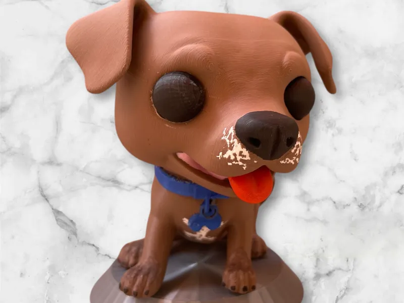 Muñeco tipo Funko de Mascota