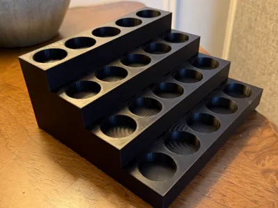 Large Sand Bottle Display