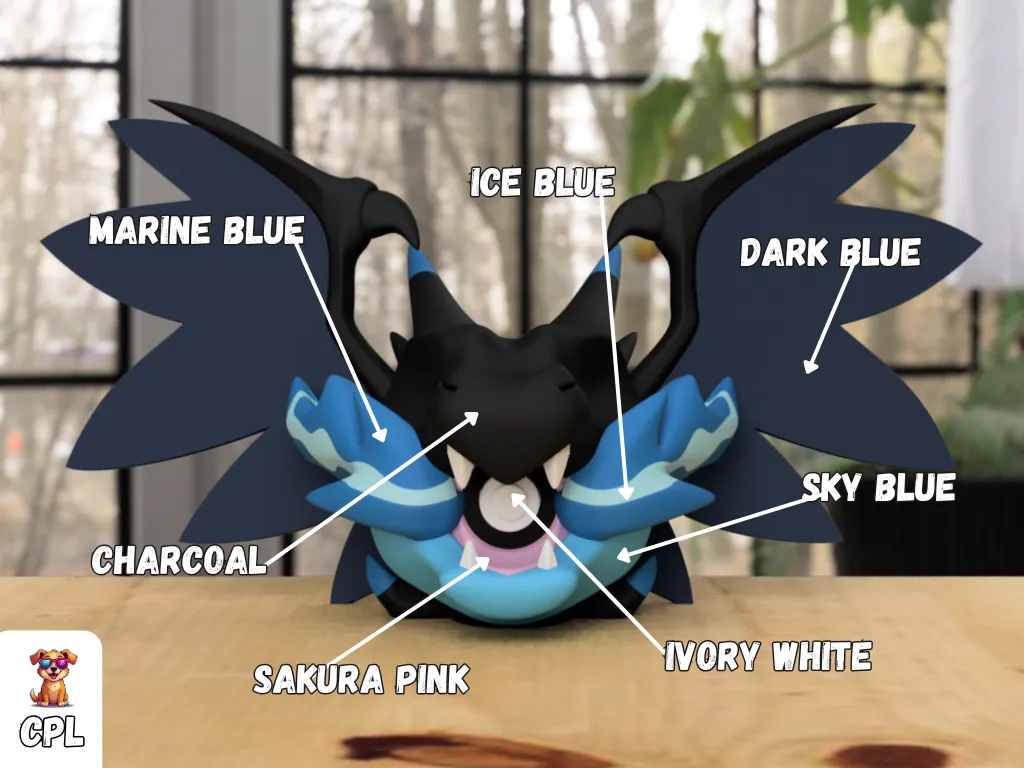Mega Charizard X Poke Ball view 2