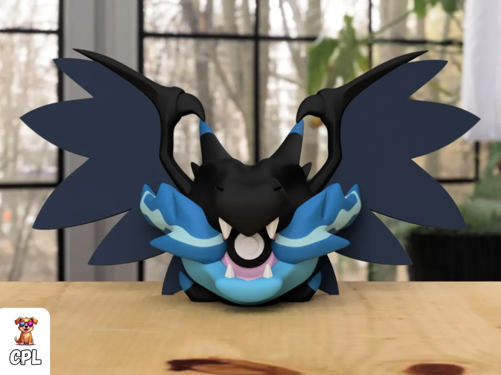 Mega Charizard X Poke Ball view 3