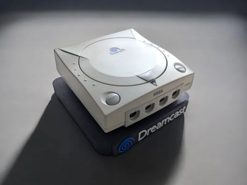 Dreamcast Sega Base Stand Game Showcase Display