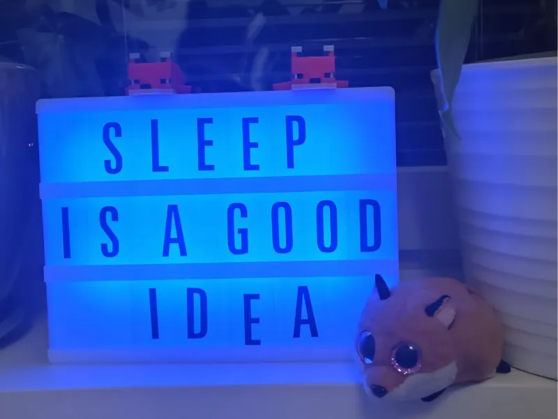 Light board letters