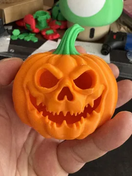 Modelo para impresión 3D: Mini LED Kürbis — vista de referencia 4