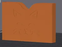 Porte-cartes avec visage de chat — photo 2