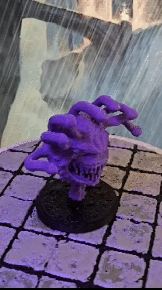 Mini Beholder - généré par IA (Donjons & Dragons)
