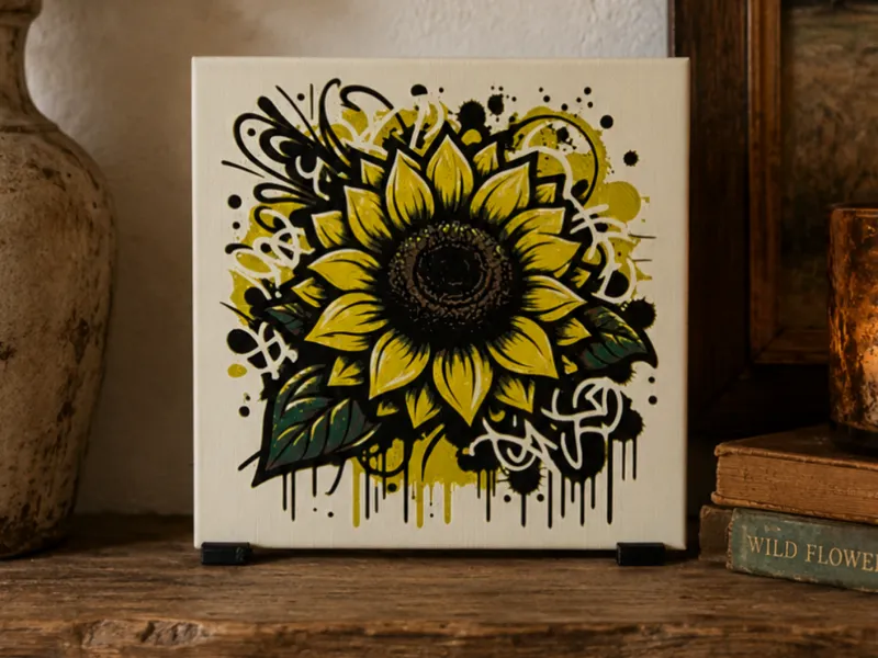 Graffiti Sunflower HueForge