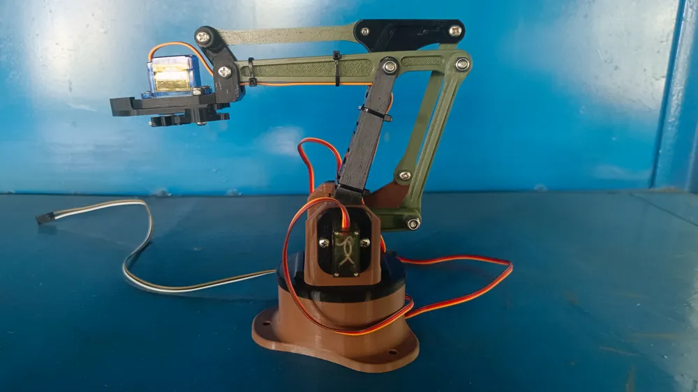EEZYbotARM MK1 Robotic Arm Remixed by 冷枪 - MakerWorld