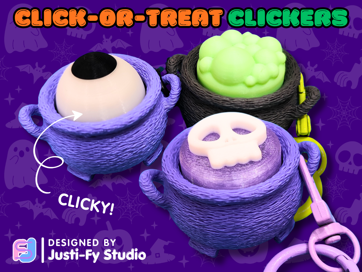 Click-OR-Treat - Halloween Fidget Clicker Toy - 1
