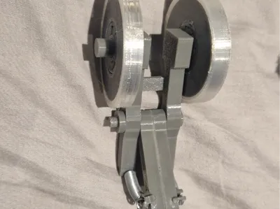 landing gear with suspension for RC aircraft