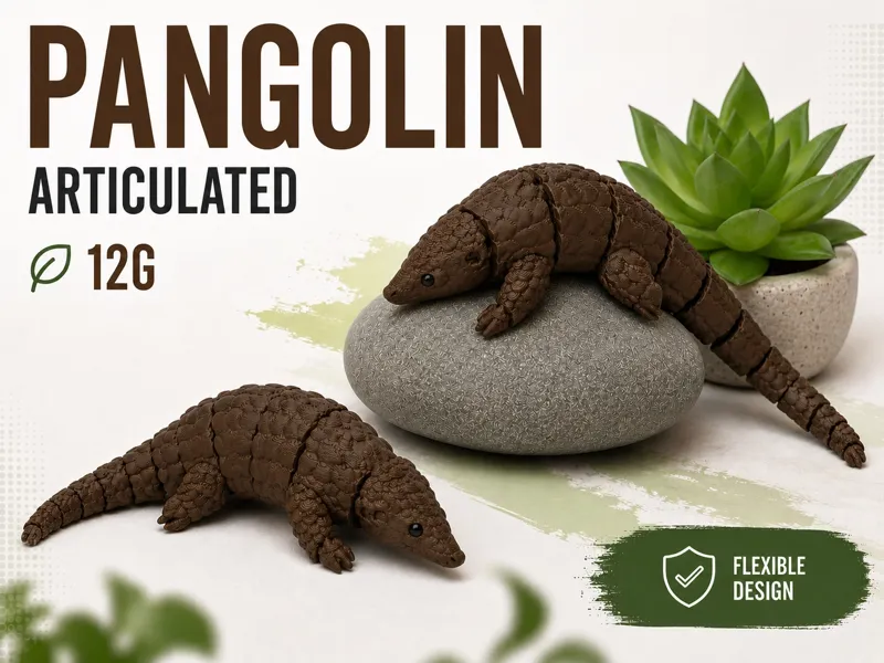 Flexi Pangolin - Articulated