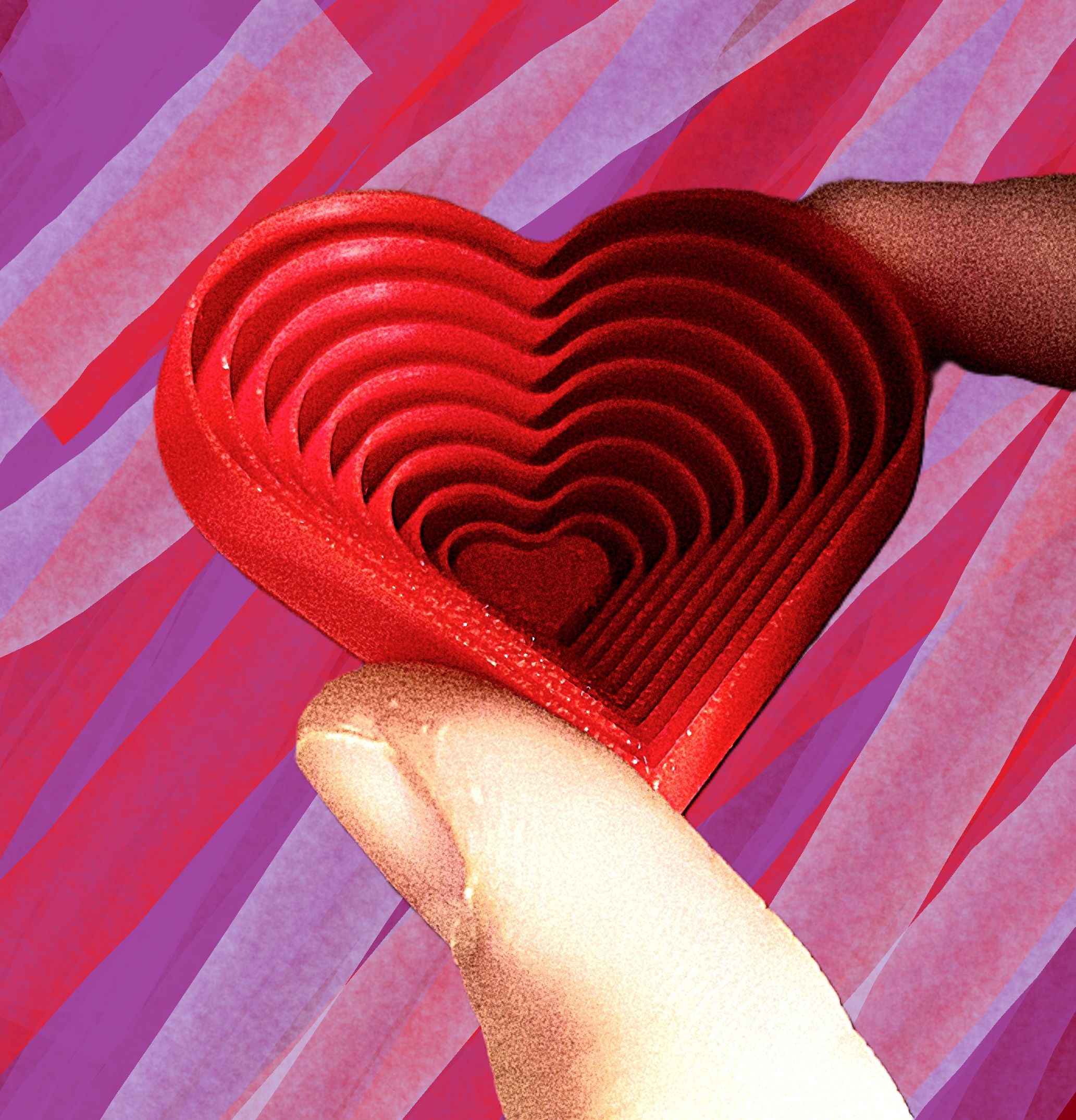 Miniatura 2 do modelo 3D Fidget Heart