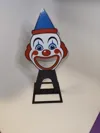 Clown face. obstacle 