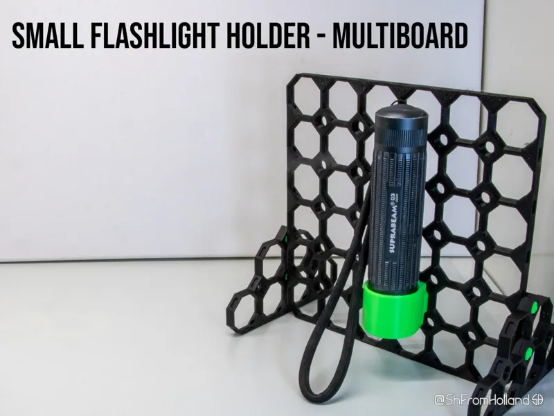 Small flashlight holder - Multiboard