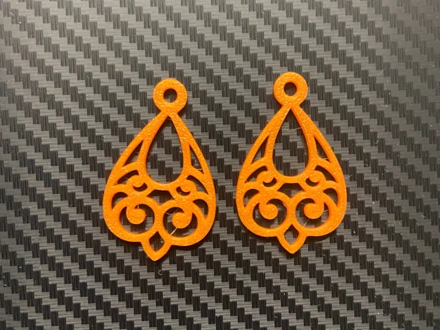 Modern earrings