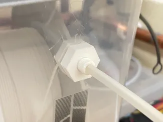 dry box adaptor for PTFE tube