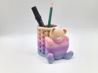 Ours en peluche au cœur tricoté — photo 10