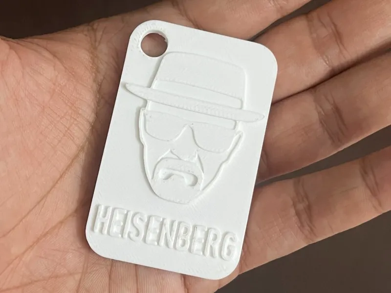 Heisenberg Keychain – Breaking Bad Inspired