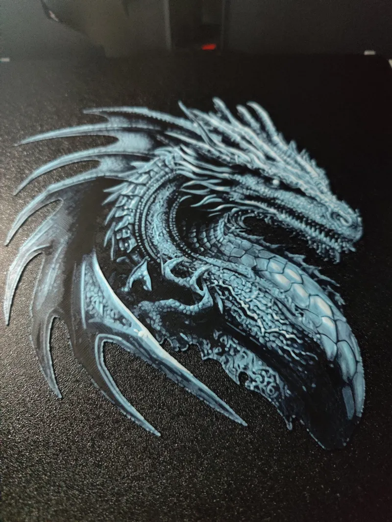 HueForge Dragon
