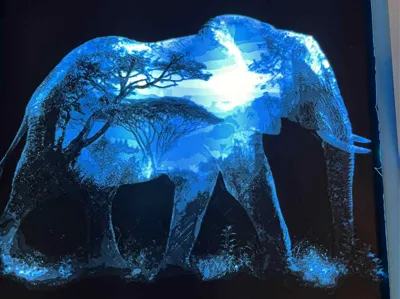 Blue Elephant