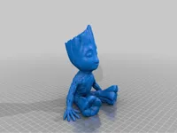 Figurine Baby Groot souriant — photo 1