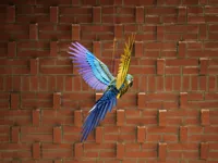 Replace Items - Hanging Macaw