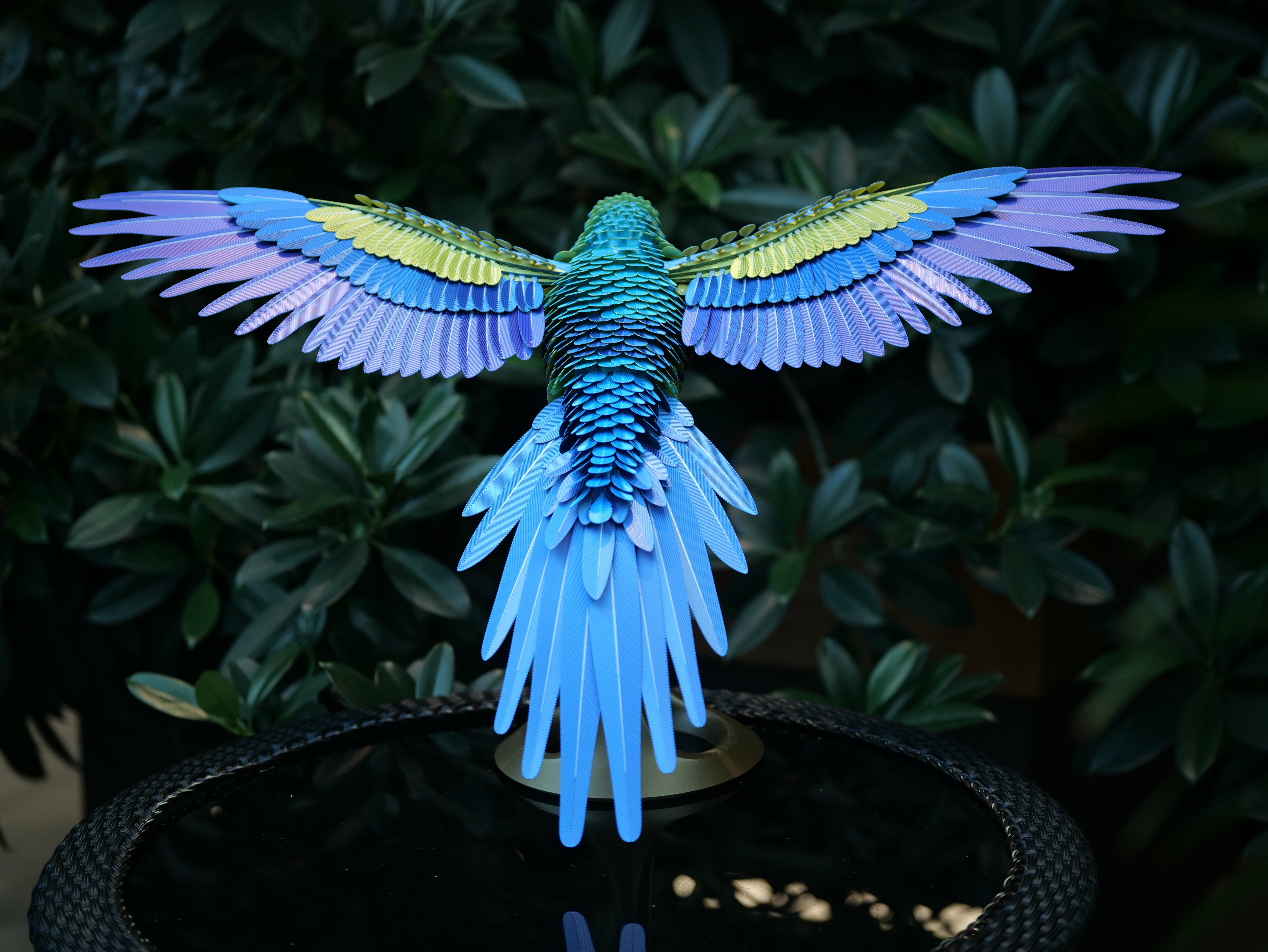 Miniatura 11 do modelo 3D Assemble Lab: LifeSize Macaw