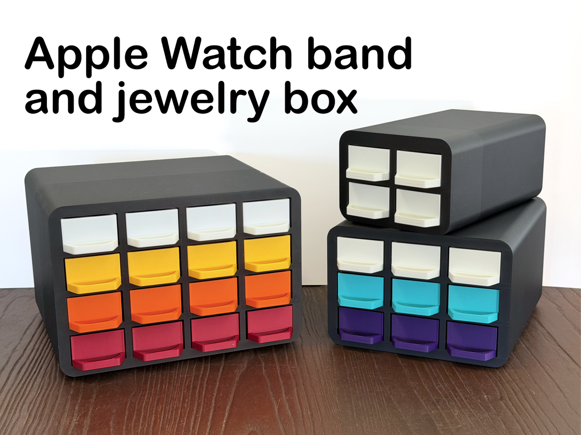 Apple Watch band and jewelry box