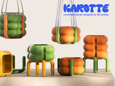 Karotte Planter