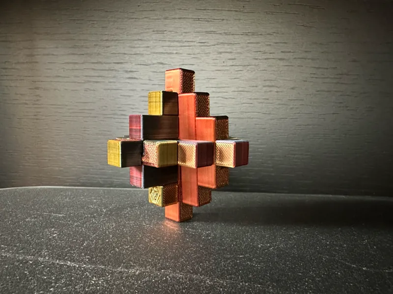 Burr Puzzle - 15 pieces