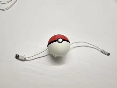 Pokeball cable organizer