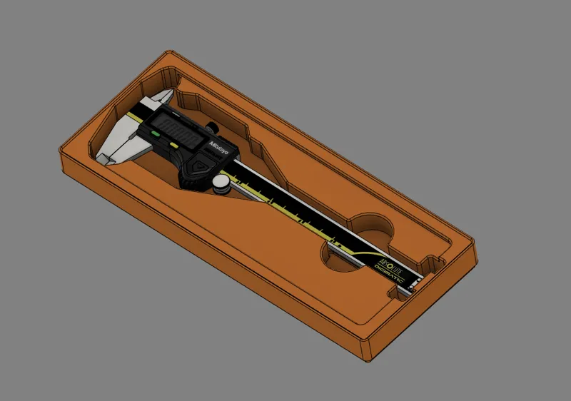Mitutoyo Caliper Holder for Drawers