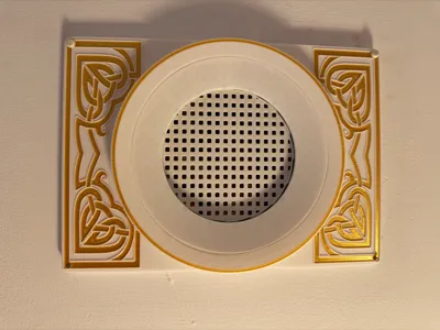 Decorative Aperture Ventilation Plate