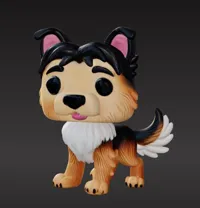 Berger allemand — figurine style Funko — photo 4