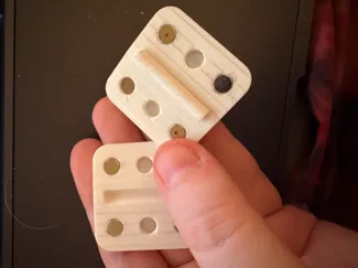 Magnet Fidget Clicker with Printed Steel Pin