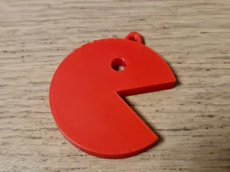 PAC-MAN keychain