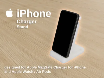 Phone Charging Stand (+ Apple Watch / Air Pods)