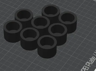1" pole adapter for Spool Rack