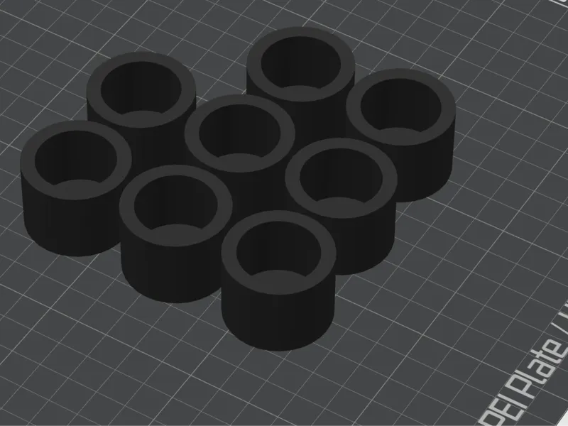 1" pole adapter for Spool Rack