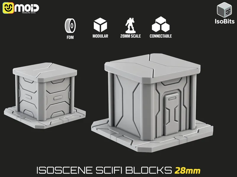 ISOBITS ISOSCENE SCIFI 28mm LIGHT EDITION DEMO  V1