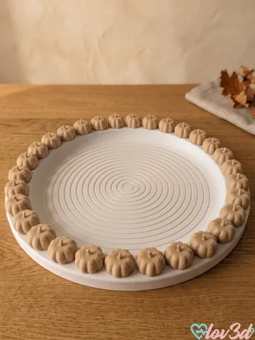 Bandeja organizadora: Modular Fall Pumpkin Deco Tray — vista de referencia 2