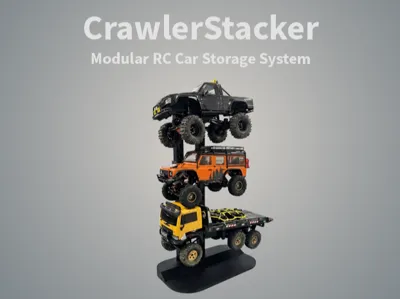 CrawlerStacker - Modular RC Car Storage System