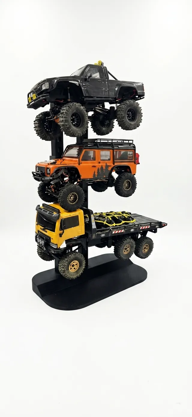 CrawlerStacker — მოდულური RC მანქანის სადგამი