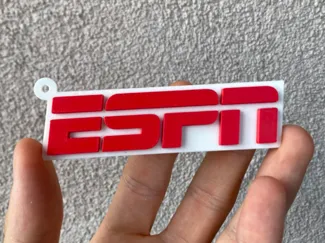 ESPN LOGO Keychain