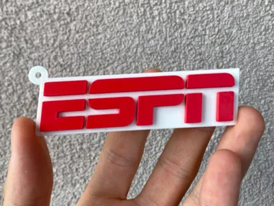 ESPN LOGO Keychain