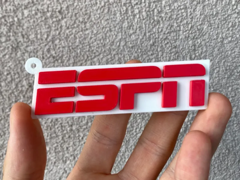 ESPN LOGO Keychain