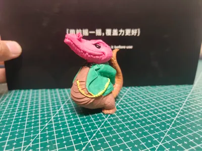 Kids' toy - Handheld toy - Crocodile - Financial crocodile, animal crocodile, glow-in-the-dark filament, glow-in-the-dark small crocodile