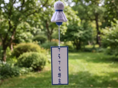 Teru Teru Bōzu Furin - Japanese wind chime